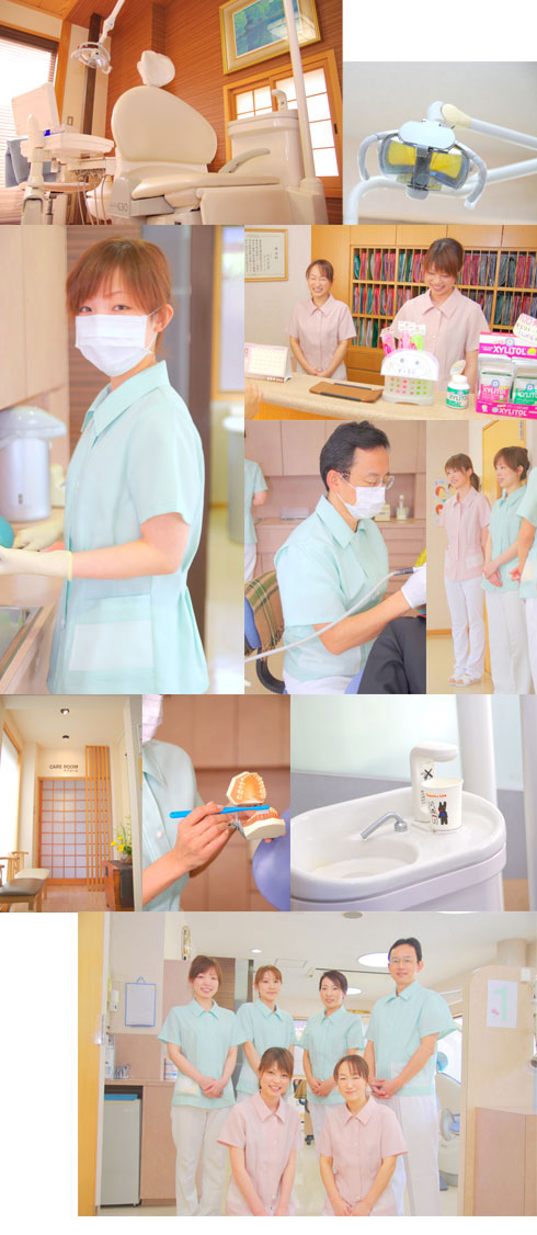 着てみて下さいました　歯科医院編
